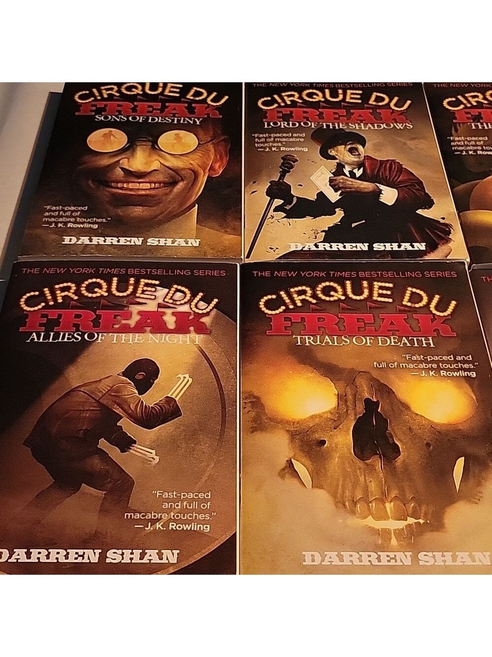 Cirque Du Freak Book Series By Darren Shan - Books 5 - 12 - Picture 3 of 4